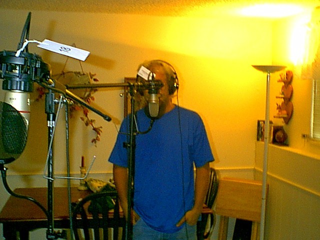 maple in the studio